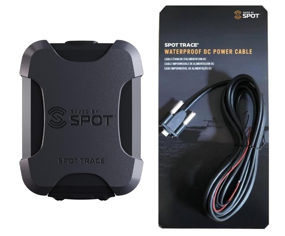 Spot Trace Satellite GPS Tracker w/DC Cable Globalstar Subscription