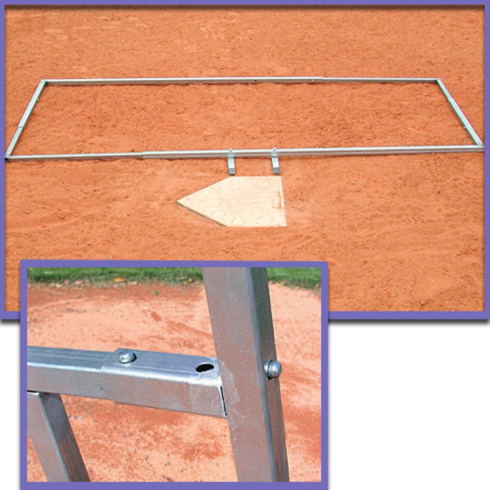 Adjustable Batter's Box Template for Perfect Baseball Practice Sessions
