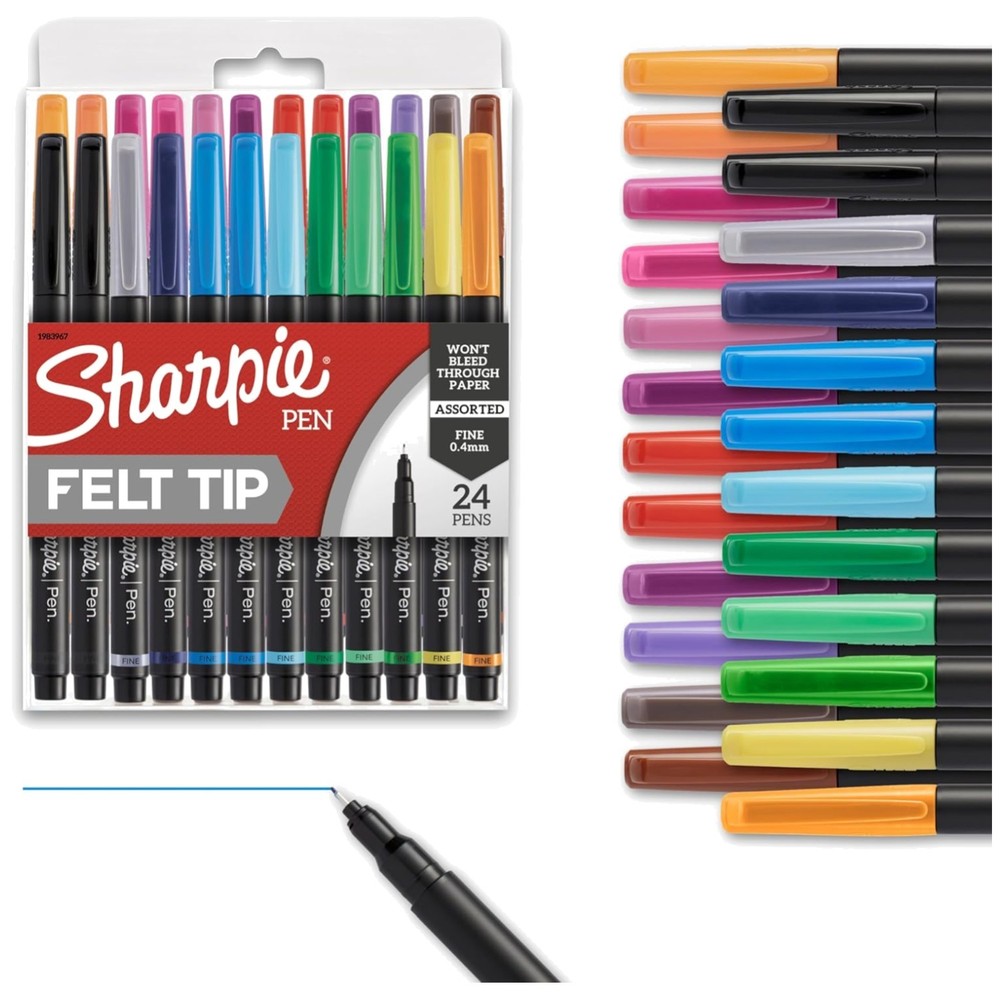 Sharpie Felt Tip Pens-