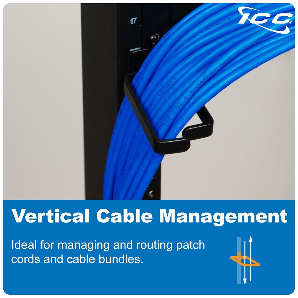 Ring, Cable MGMT, Single, 1.70" 10 PK