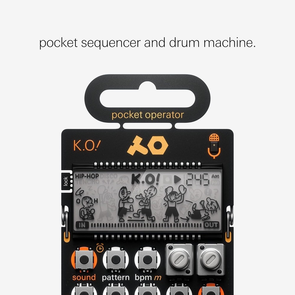 Mini PO-33 K.O.! Micro Sampler & Drum Machine