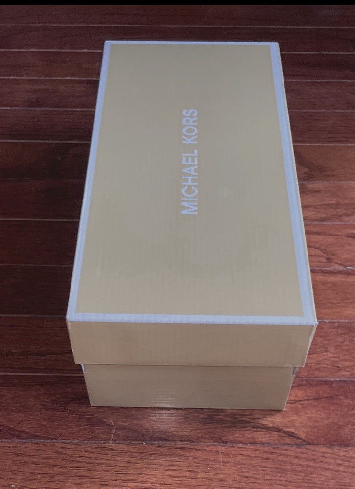 MICHAEL KORS EMPTY Shoe Box ONLY Size 8.5M Storage Organization