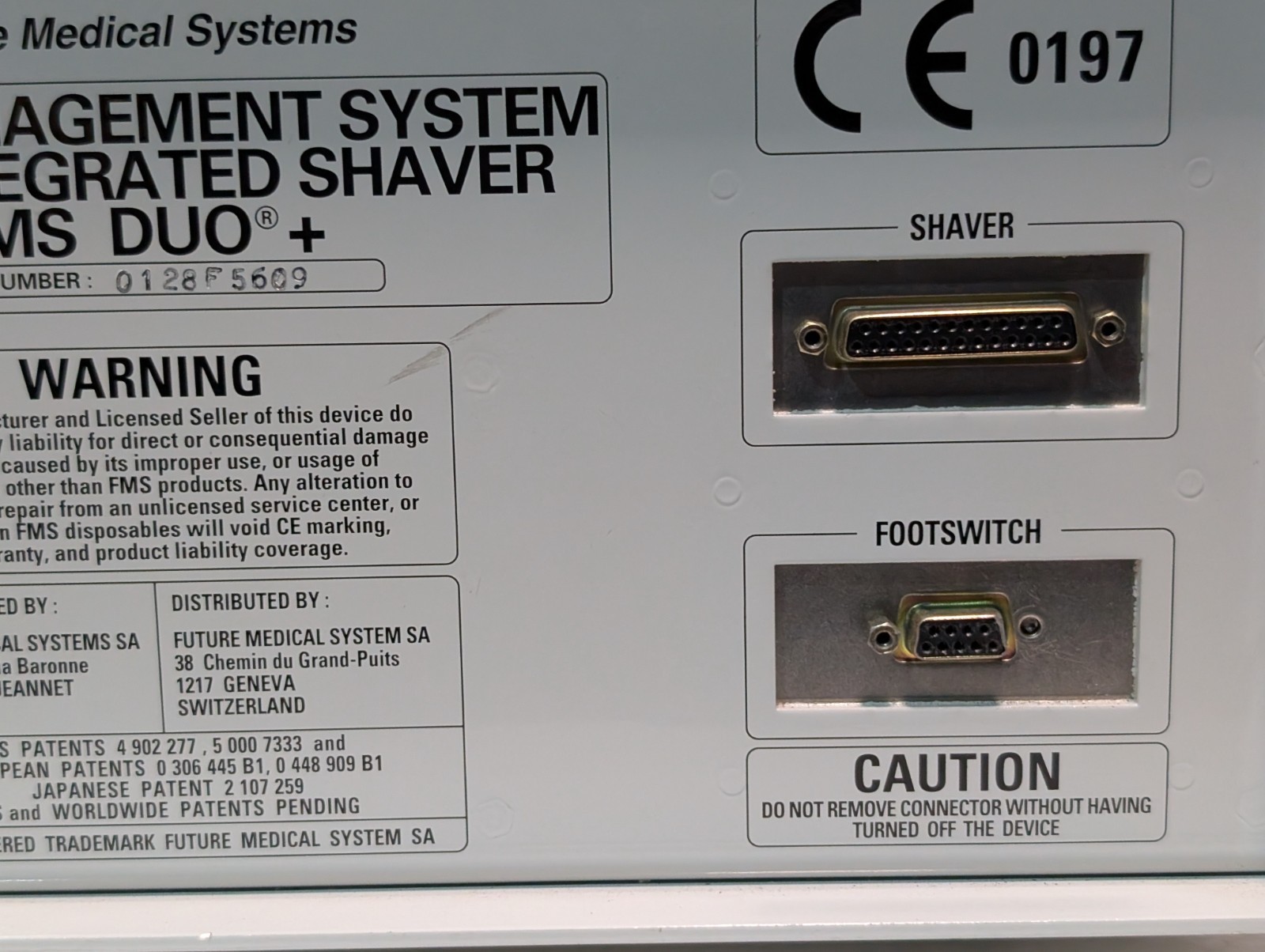 FMS Arthroscopy Group 284580 Duo+ Fluid Management System with Integrated Shaver