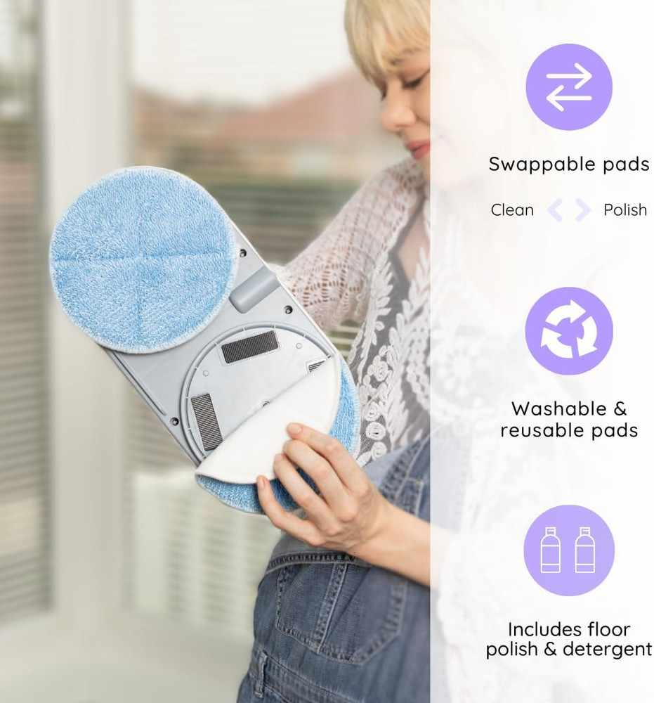 Floor Cleaner Machine Electric Polisher Scrubber Burnisher Buffer