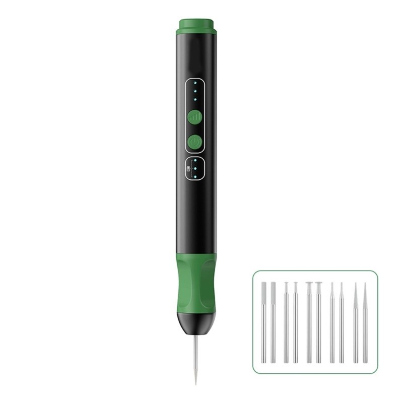 Variable Speed Mini Engraving Pen Low Vibration Design For Delicate Electronics