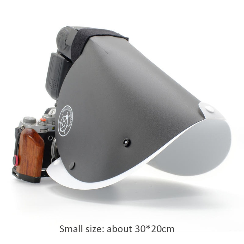 Macro Diffuser Reflector Soft Light Cover For 100 Sony 90 Nikon 105 Lens Camera