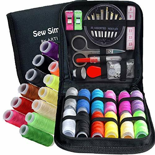Sewing Kit For Adults Kids Beginner Friendly Set W/ Multicolor Thread Needles