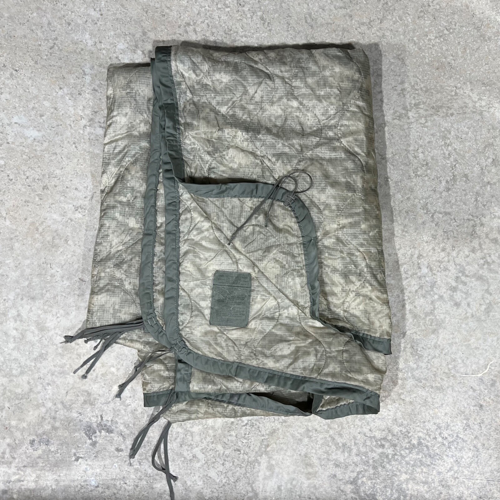 Vintage US Military GI ACU Poncho Liner AKA Woobie