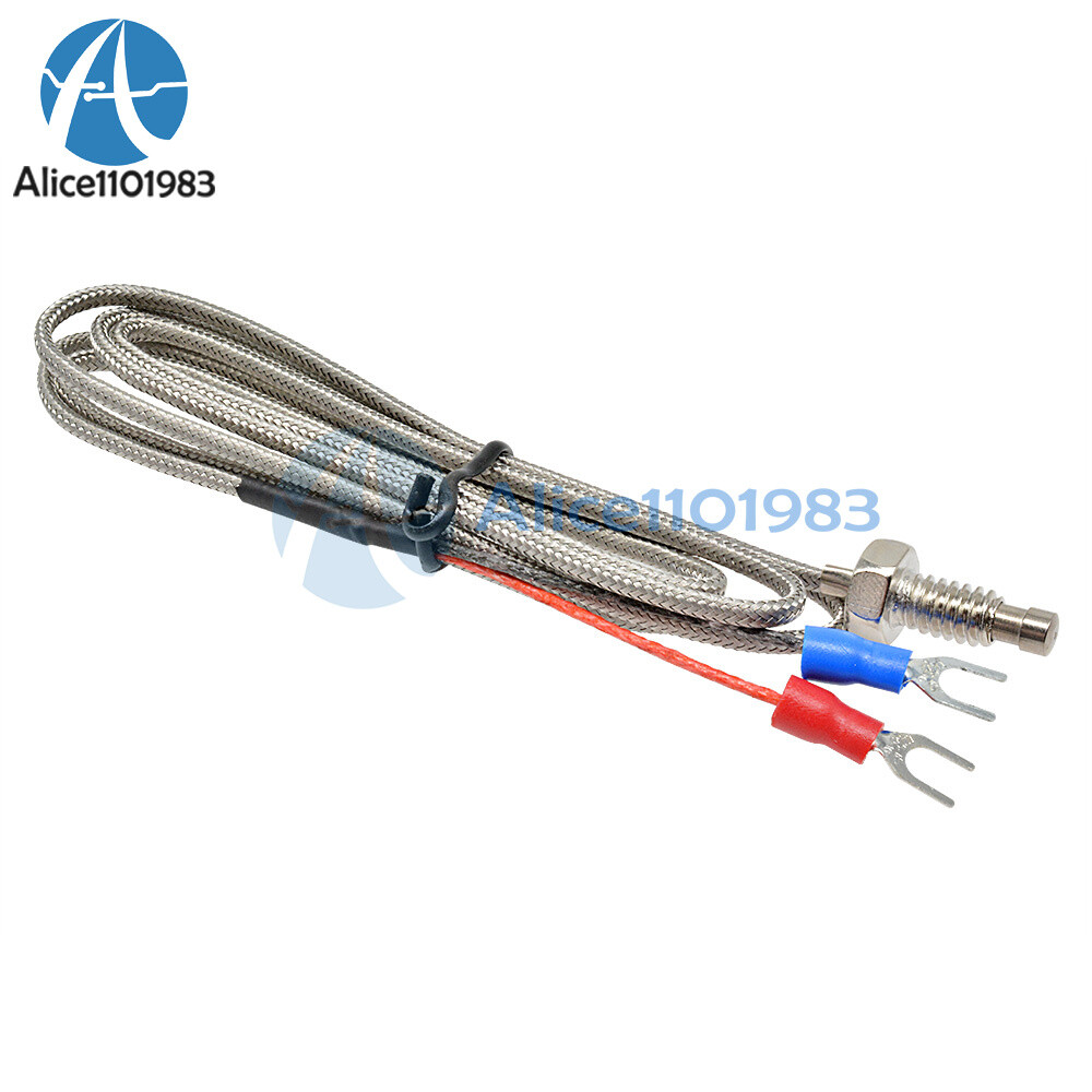 1M 3.3ft K Type Thermocouple Control Temperature Controller 0-800C Sensor Probe