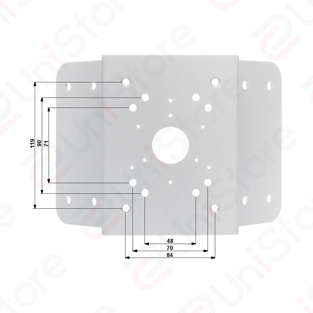 Dahua PFA151 Universal Corner Bracket Adapter Fit for Most Wall Mounts