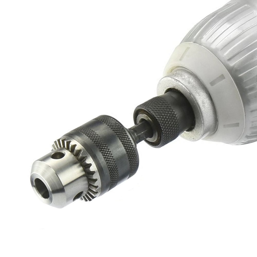 0.6-6.5mm Drill Chuck Adapter Converter Impact Drill Driver Bits Quick Connect