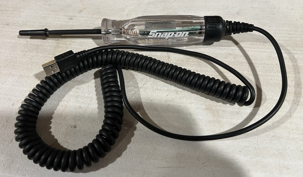 NOS. Snap-on™ EECT402USB 12 V Digital Display Circuit Tester with USB Plug