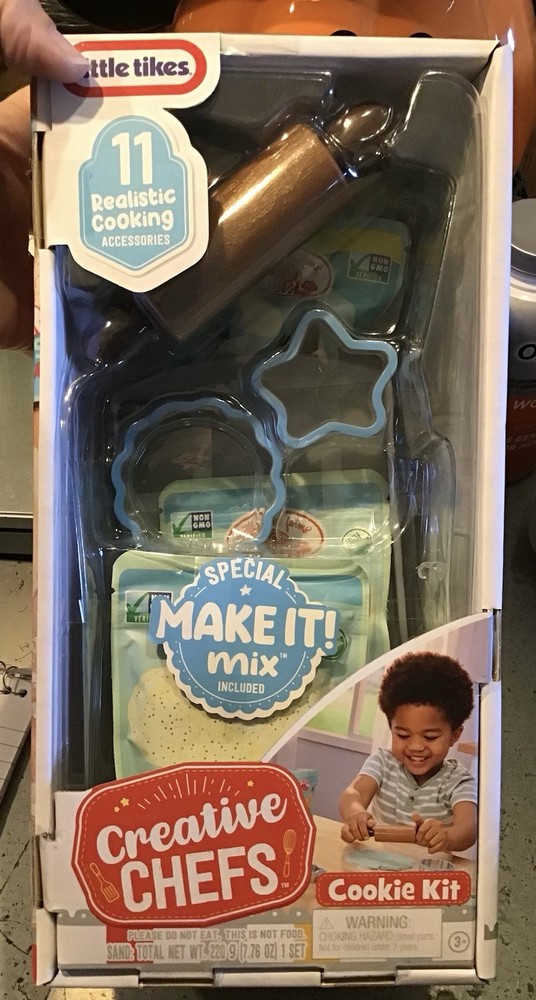 Little Tikes Creative Chefs Cookie Kit Baking Playset-NEW