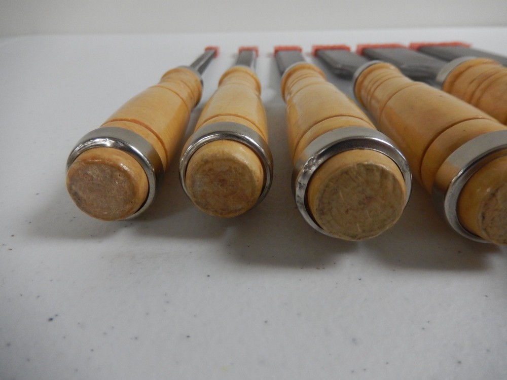 6 PC Wood Chisel Set SKU#3816 - USED