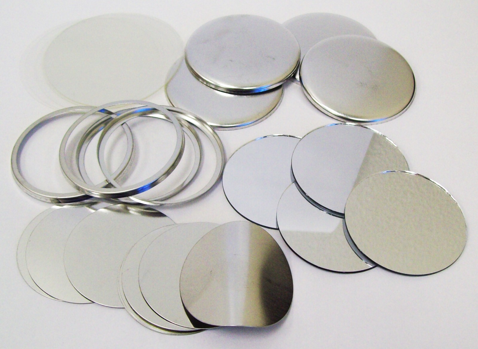 2.25" STD Tecre Mirror Button Parts 2-1/4 Inch - 100