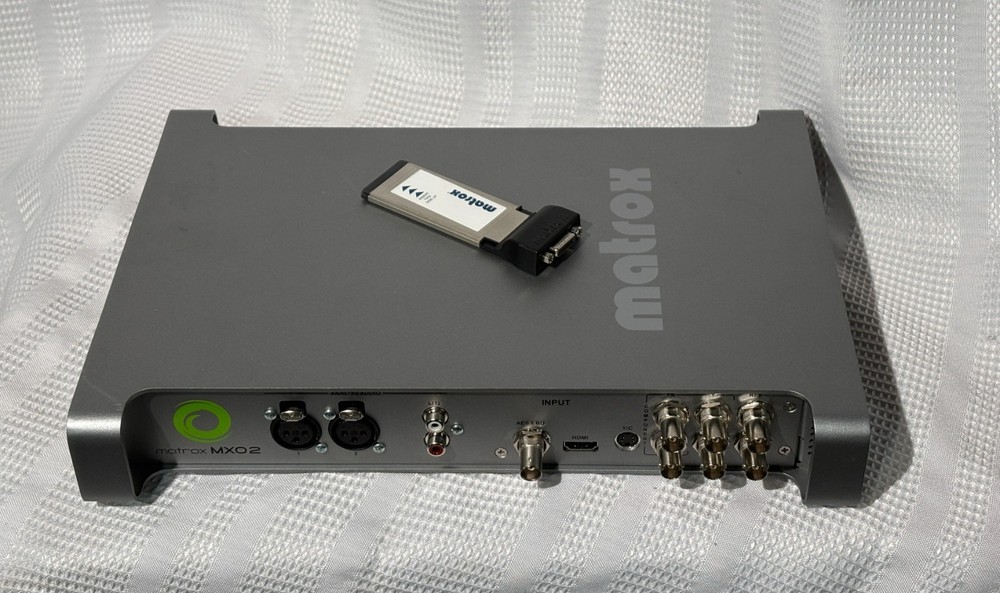 Matrox MXO2 Max with PCIe ExpressCard/34 Interface Card