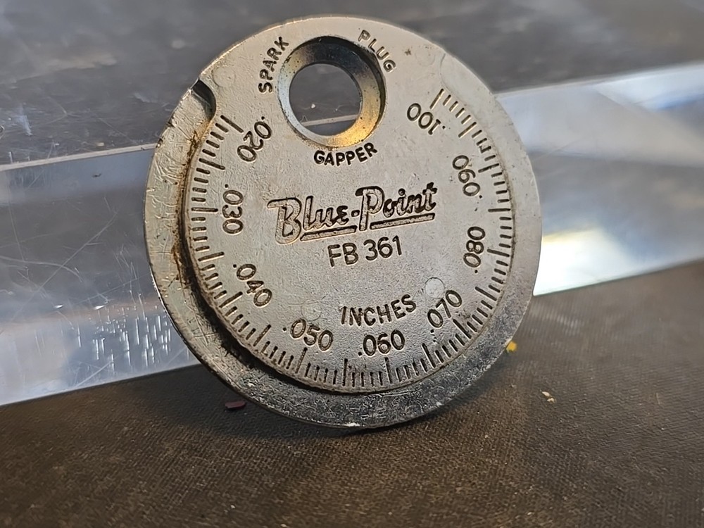 Blue Point FB 361 Spark Plug Gap Gauge Pat. Pend.