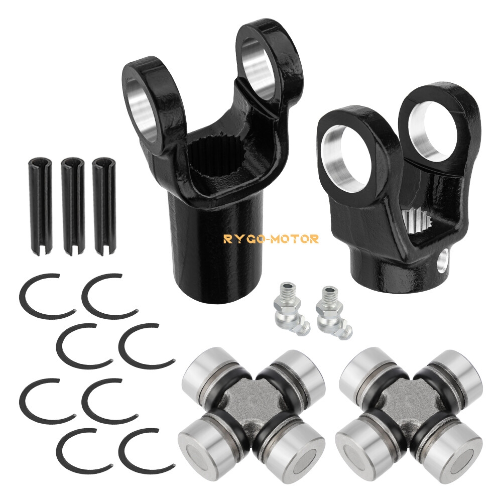 Front Prop Shaft Yoke & U-Joint Kit (2 Side) for Polaris RZR 570 RZR 800 RZR 900