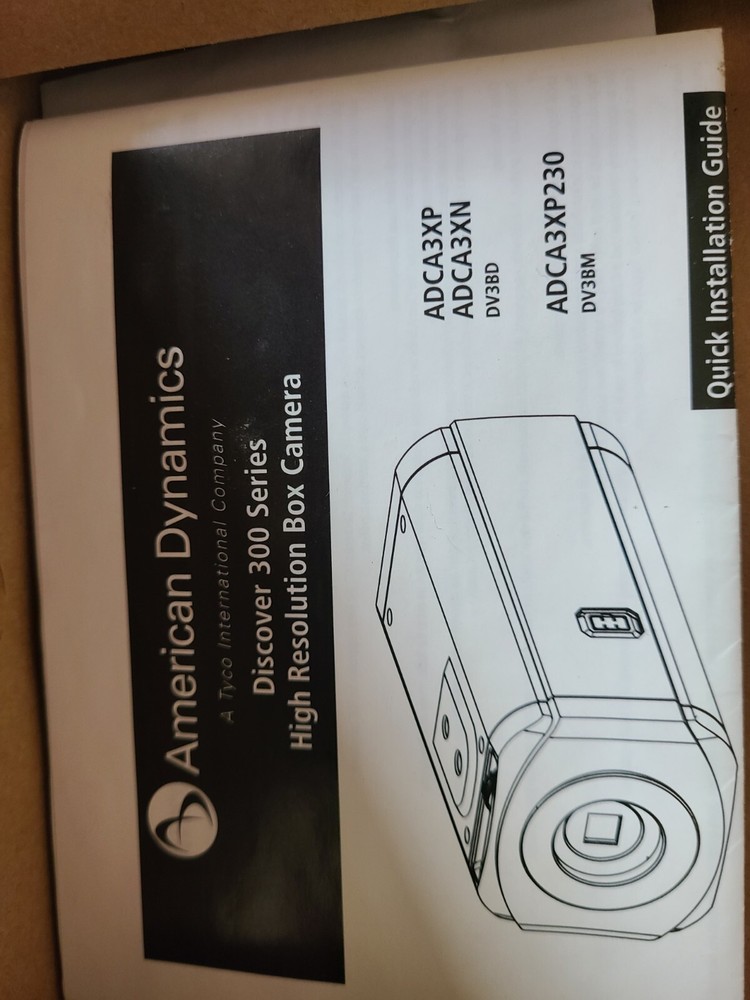 american dynamics camera