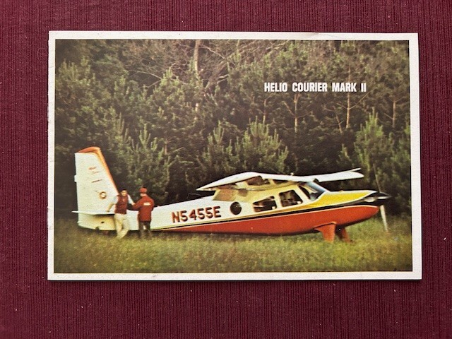 Helio Courier Mark 2 1965 Brochure
