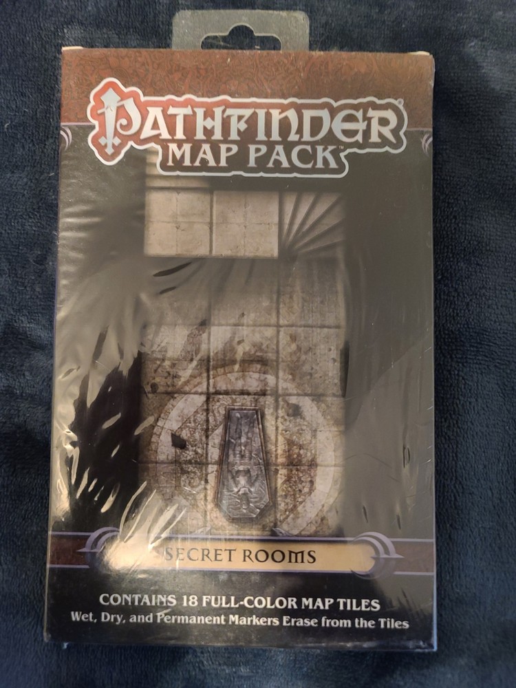 Pathfinder Map Pack - Secret Rooms - PZO4067
