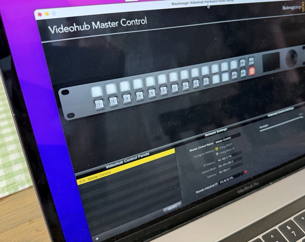 Blackmagic Design Videohub Master Control