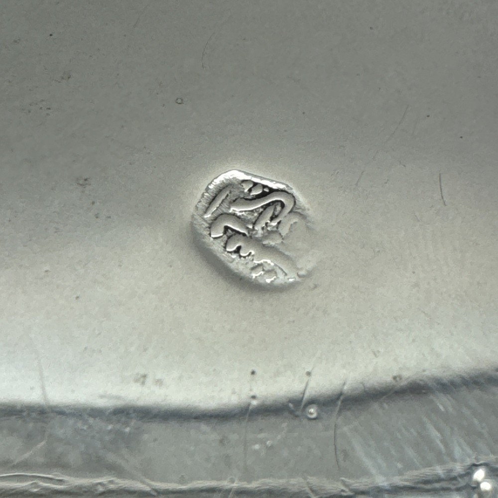 Solid Silver Middle Eastern Box Late 19th/ Early 20th Century