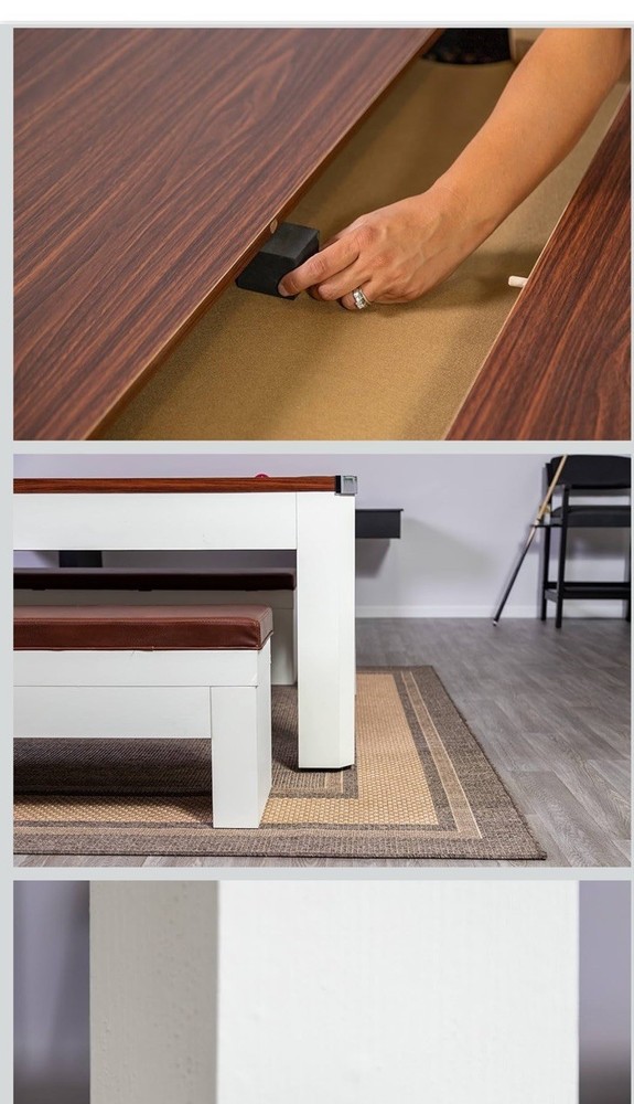 3 in 1 pool,ping pong and dining table