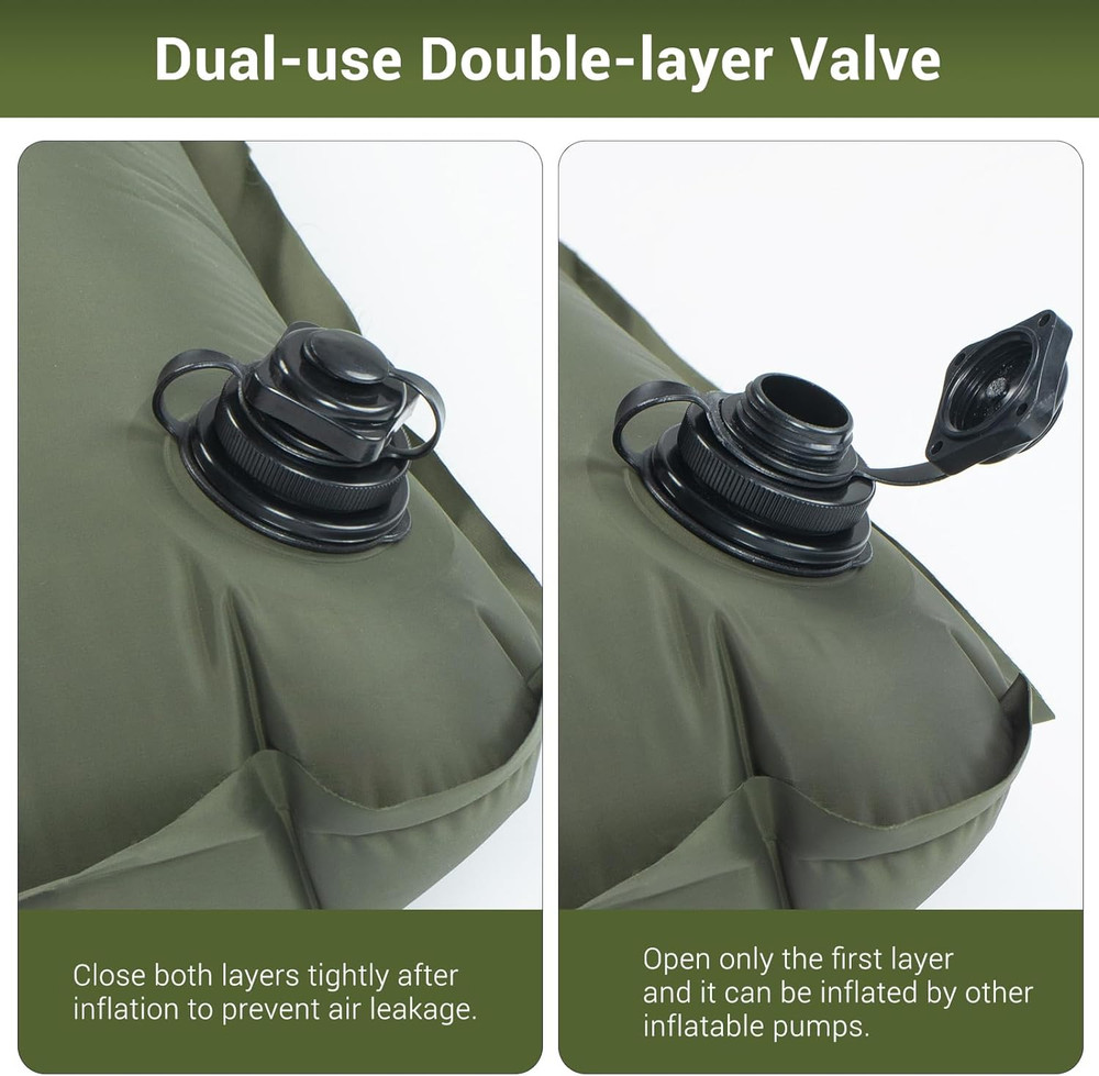 Colchoneta autoinflable Elegear para acampar