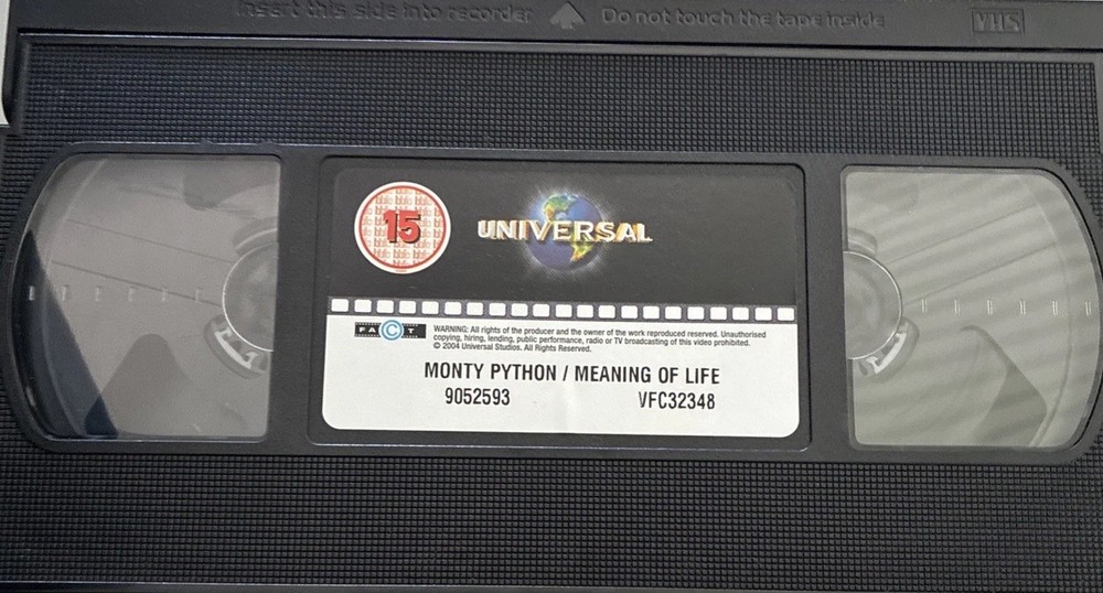Monty Python VHS 3 Film Boxset
