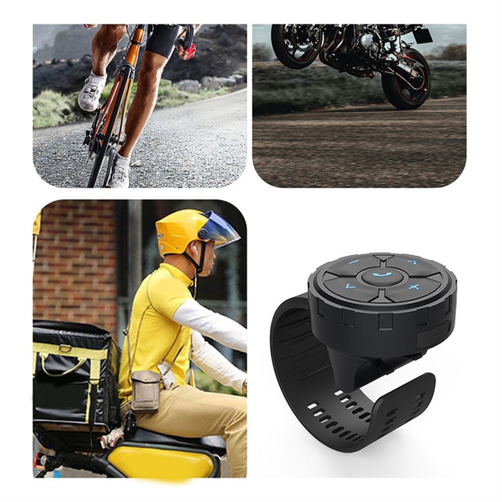 Universal Motorcycle Bike Handlebar Controller Bluetooth Volume Music8277