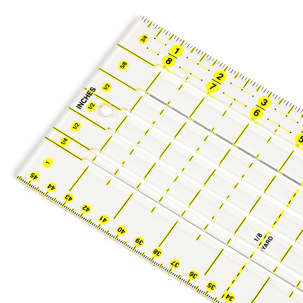 Dritz Measure & Mark Rulers & Accessories, Clear