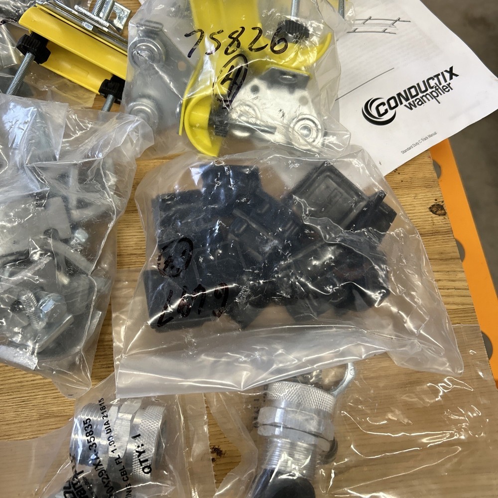 CONDUCTIX FLAT CABLE Festoon Wire And Hardware As Per Photo