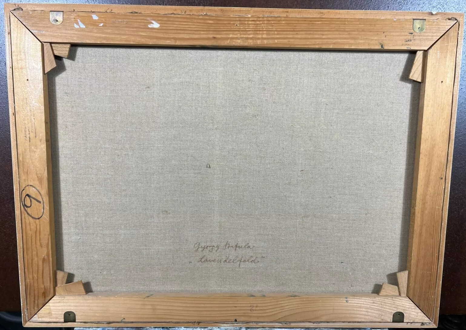 Gyorgy STEFULA "Lavender Field" Collectible! #112