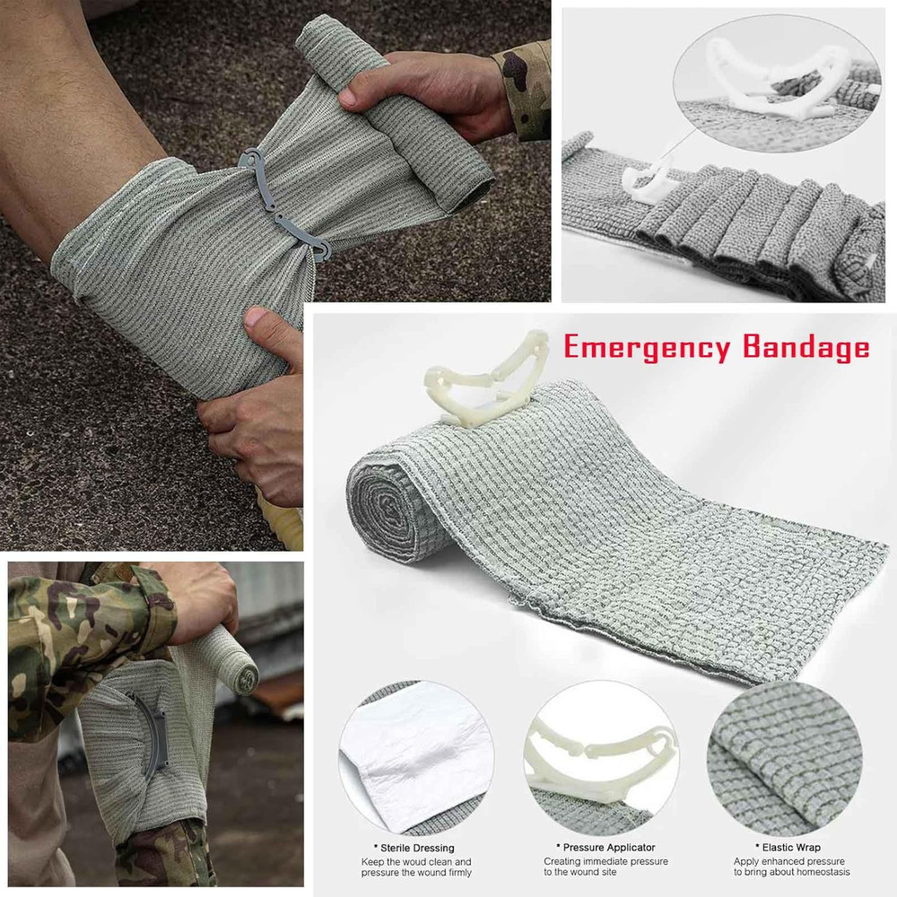Tactical Ifak Trauma Kit - Emergency First Aid Bleeding Control Kit, Snake Bite