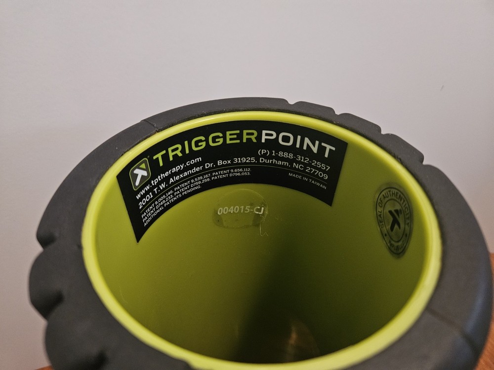 TriggerPoint Therapy Textured Grid Pattern 13 inch Foam Massage Roller