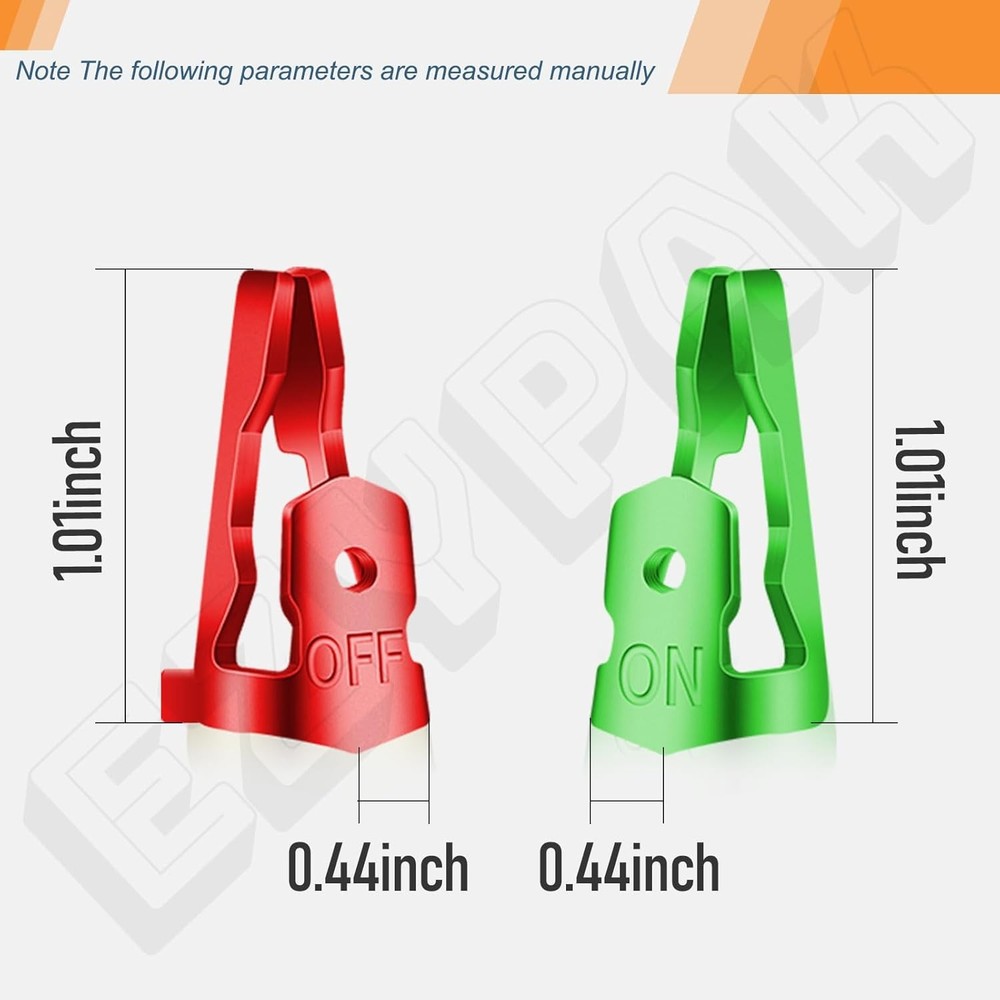 Pool Timer On Off Clips/Time Switch Replacement Trippers for Green and Red