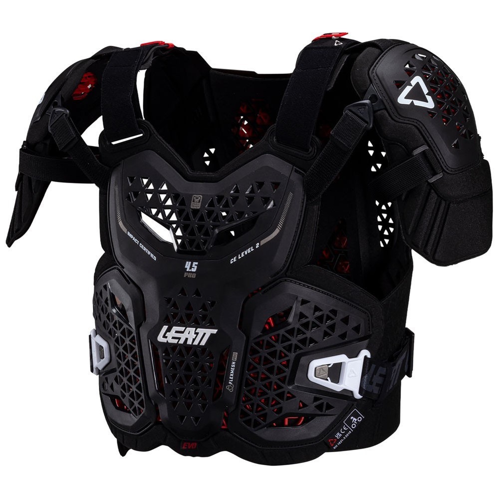Leatt 4.5 Pro Evo Chest Protector Small/Medium Black