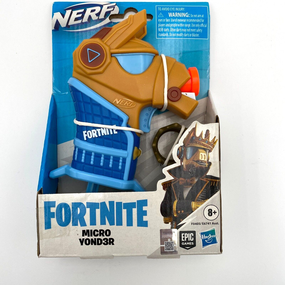 NERF Fortnite Microshots Micro YOND3R Blaster New
