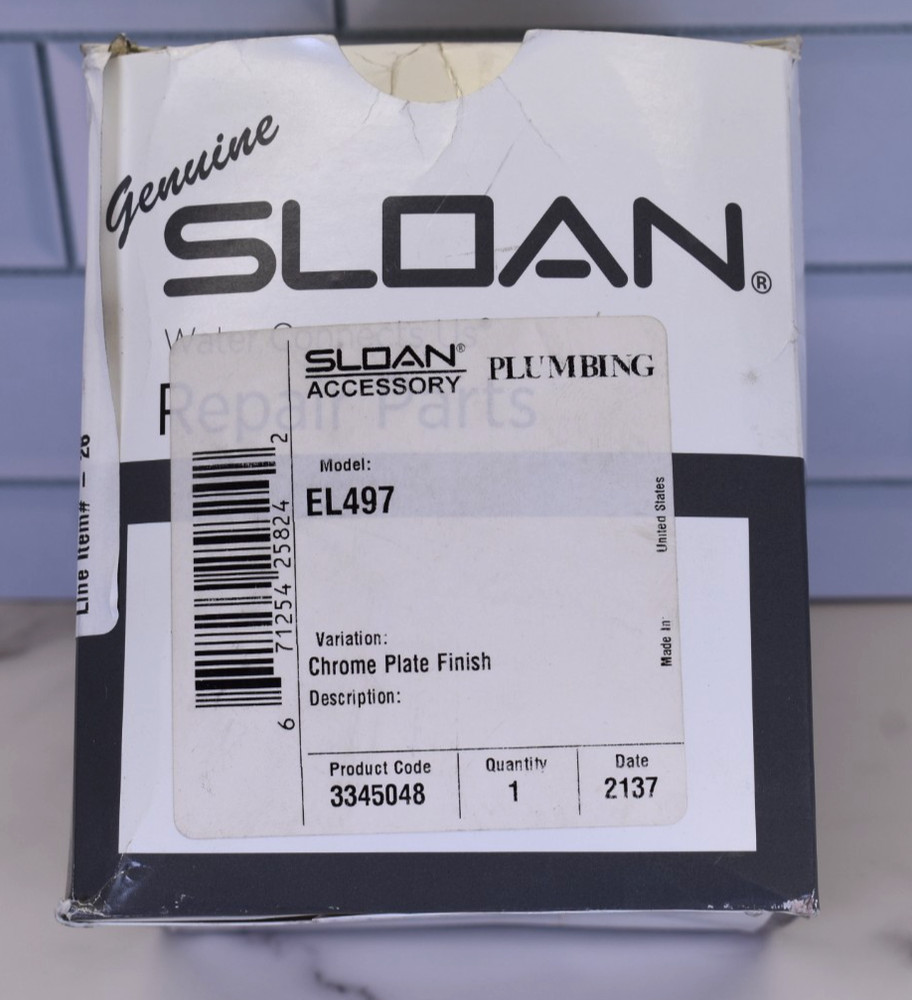SLOAN Wall Plate Sensor EL497, 3345048 Replacement Part