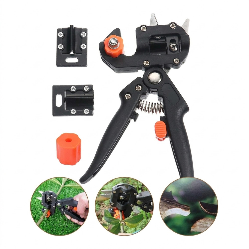 Professional Garden Pruning Shears & Grafting Tool Kit Set, Fruit Tree Scissors