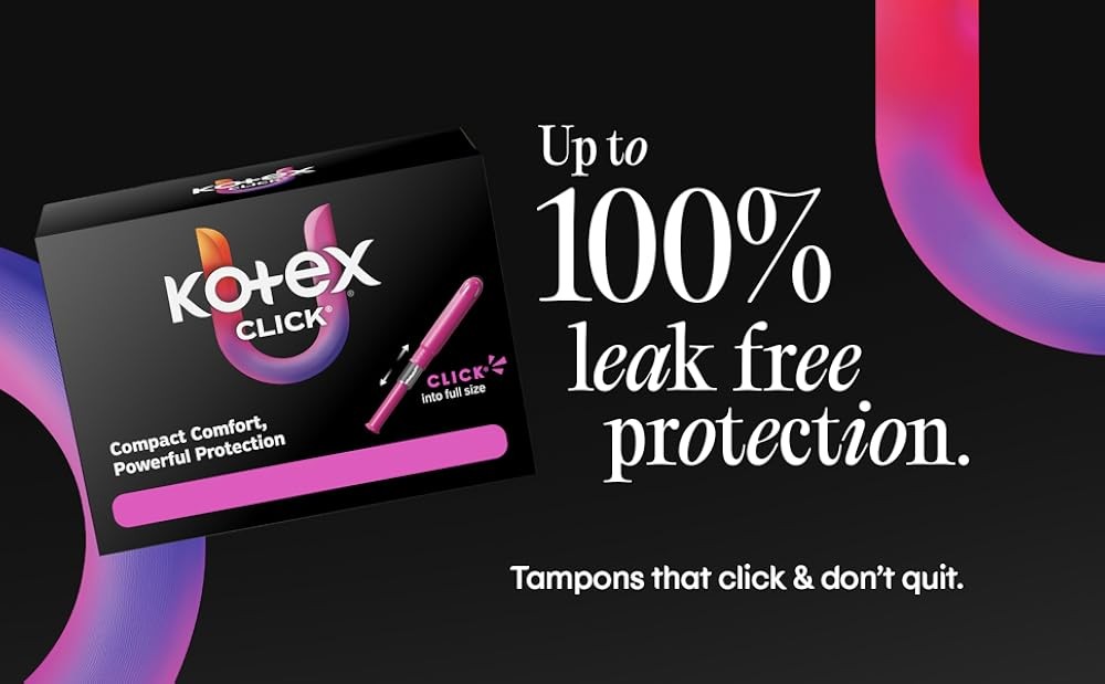 U by Cli pact Tpons, Super Absorbency, Unscented