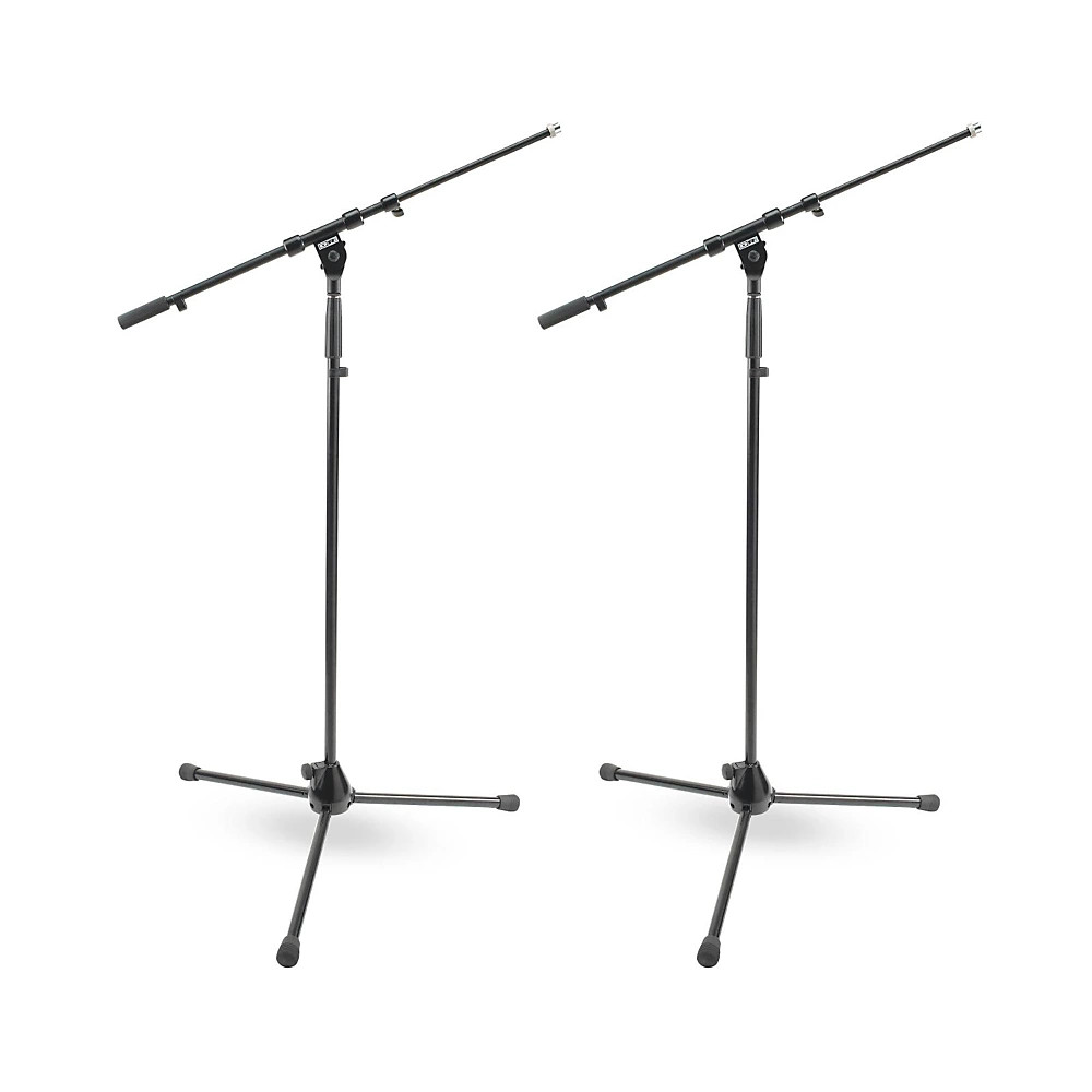 DR Pro Tripod Mic Stand with Telescoping Boom - 2 Pack