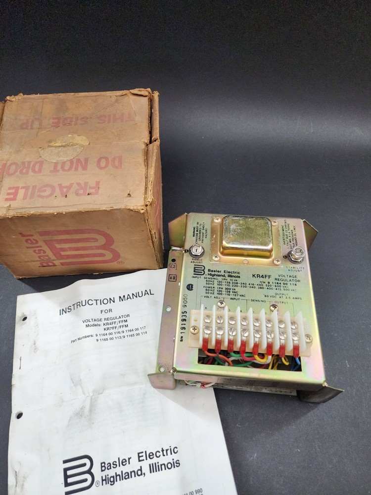 Basler KR4FFMX Voltage Regulator
