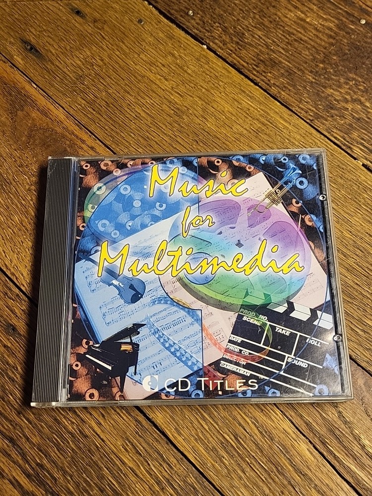 Music for Multimedia 1996 PC Computer CD Titles Software Disc  Windows 3.1
