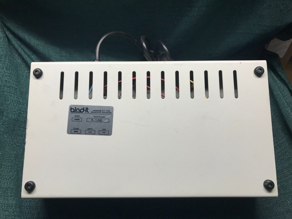 Covermate Bind-it CM600 Thermal Binding Machine - Great Working Condition