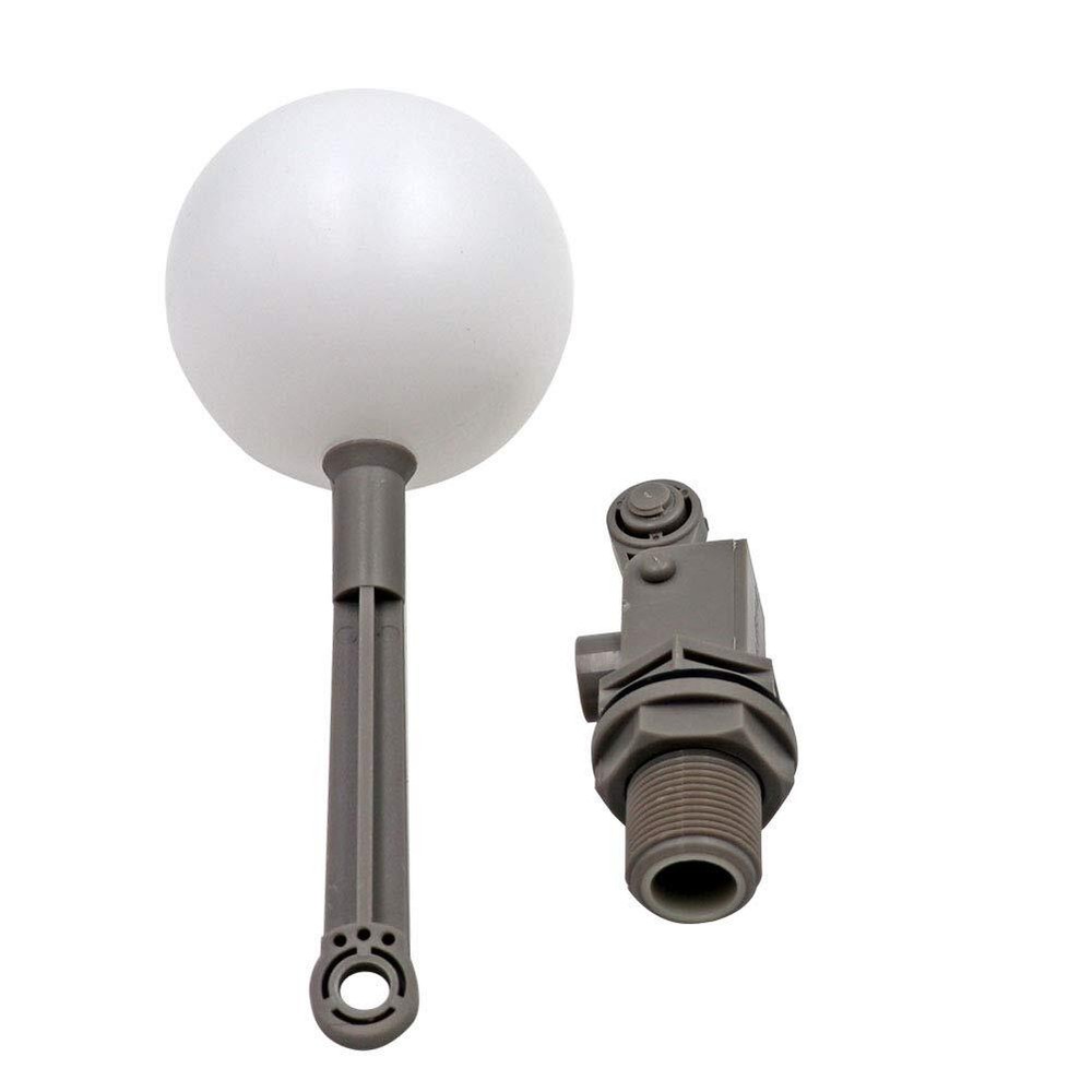 MACGOAL Water Float Valve with Adjustable Arm Grey Float Ball Valve 3/4 Float...