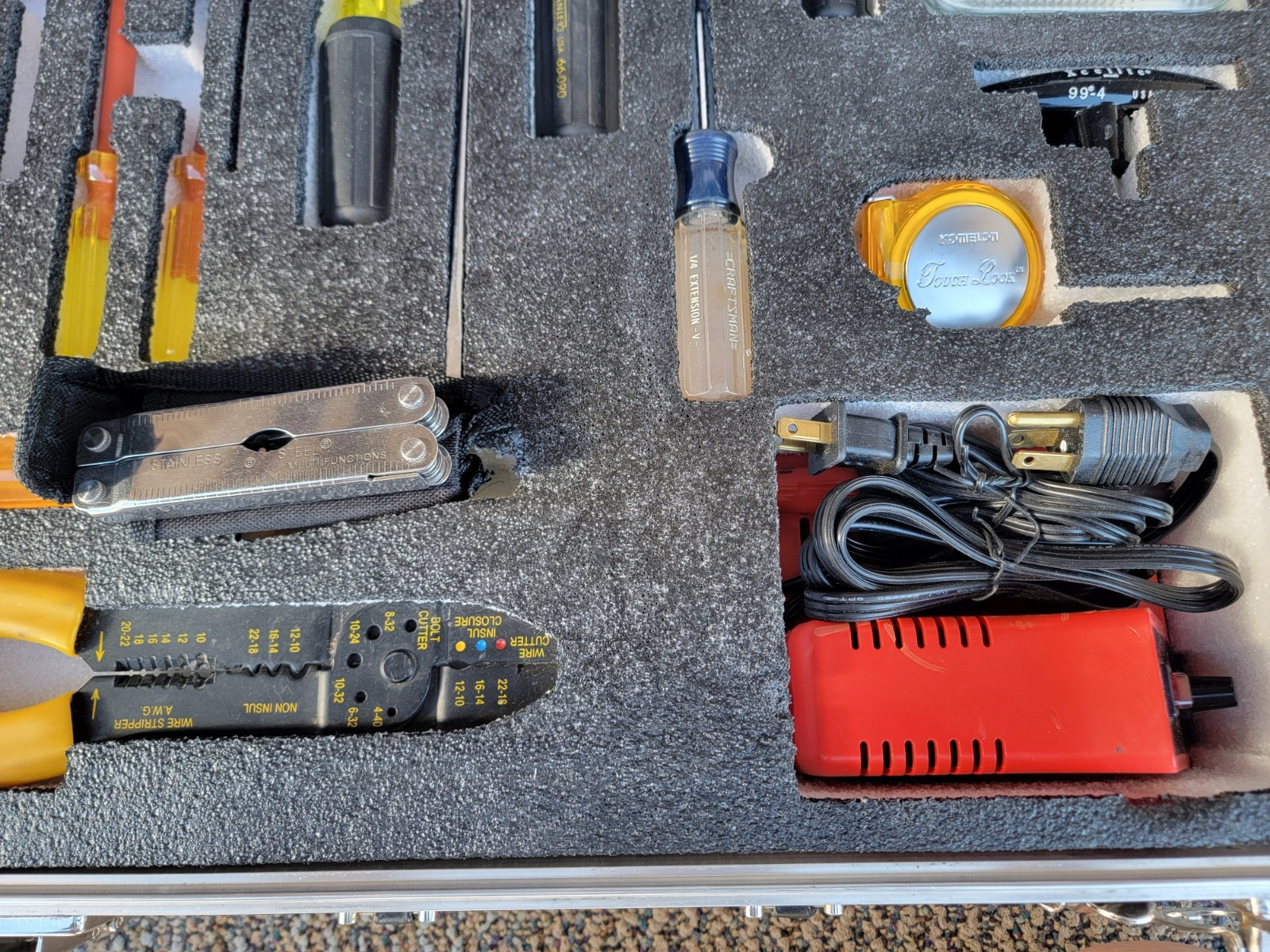 Joint Electronics Military Electronic System Tool Kit TK-105A/G Wilson Case EXC!