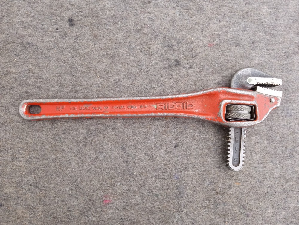 Ridgid 14" Offset Pipe Wrench Very good condition
