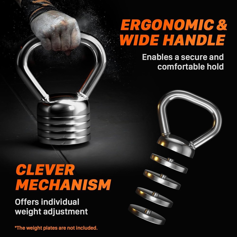 Adjustable Kettlebell Set Versatile Home Workouts Perfect Strength Training